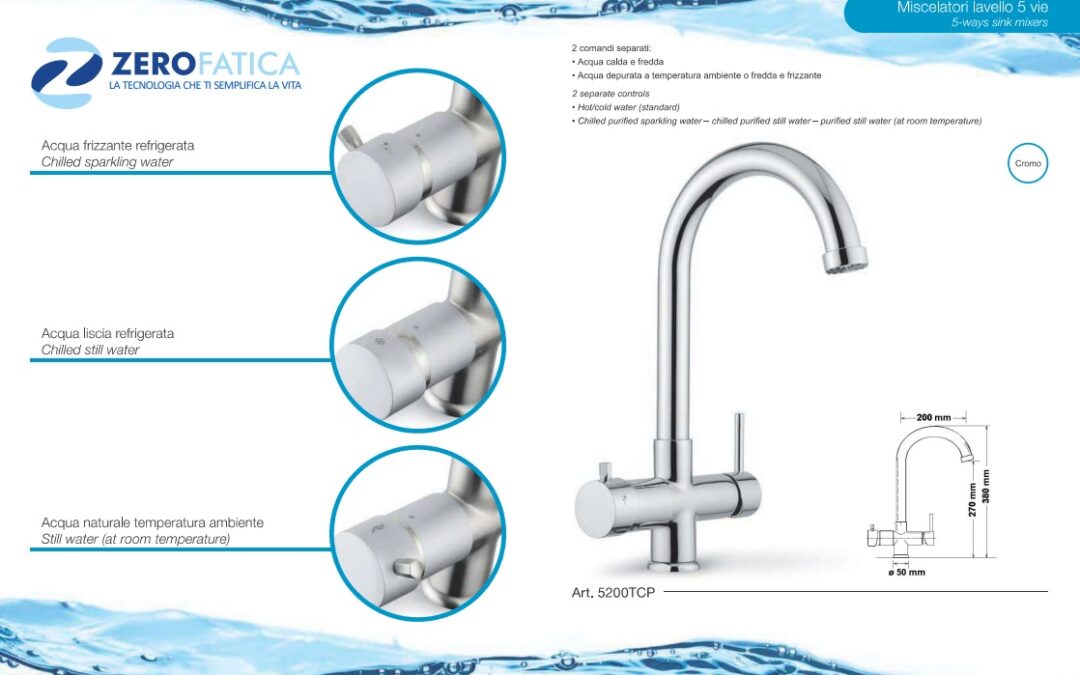 Come scegliere il rubinetto giusto per il tuo depuratore d’acqua