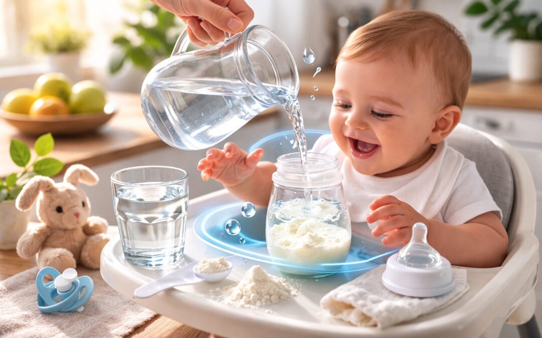 La migliore acqua per neonati? Quella a basso residuo fisso (e ti spiego perché)