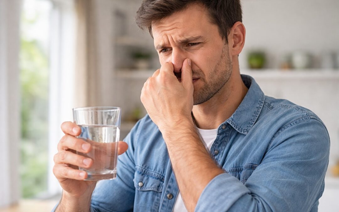 Perché l’acqua del rubinetto puzza e ha cattivo sapore? Ecco i 7 motivi principali